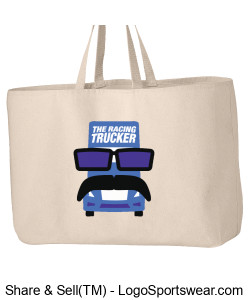 The Racing Trucker Tote Design Zoom