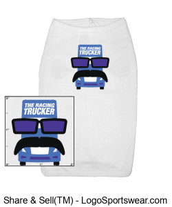 The Racing Trucker Doggie Tee Design Zoom