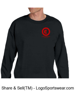 Gildan Adult Heavy Blend Fleece Crew Design Zoom